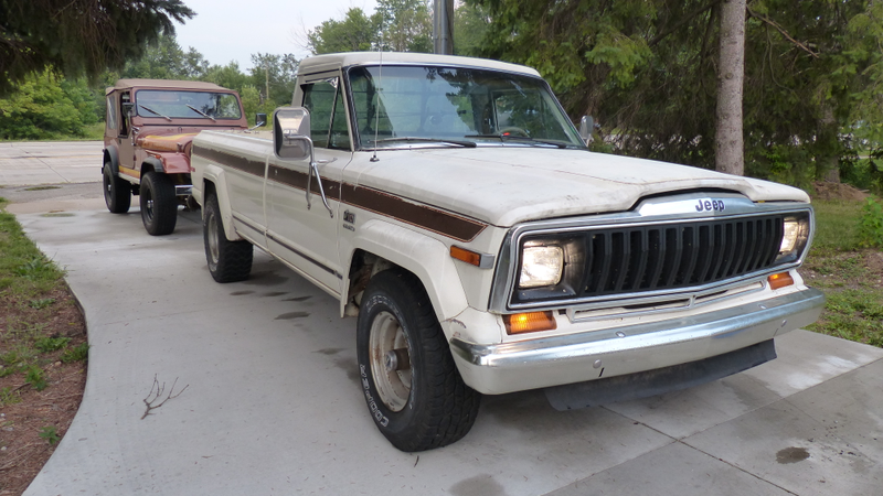 Illustration for article titled Our Jeep J10 Pickup Is Running And Driving, Sort Of
